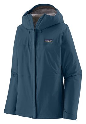 Patagonia Torrentshell 3L Blue Waterdichte damesjas