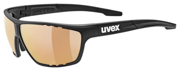 Gafas de sol UVEX Sportstyle 706 CV V negro mate / rojo