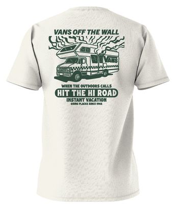 T-shirt korte mouw Vans Hi Road RV Marshmallow