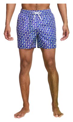 Nike Swoosh Link Swim Shorts Purple