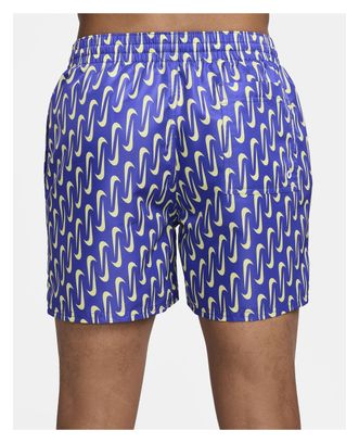 Nike Swoosh Link Swim Shorts Purple
