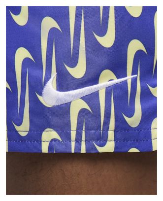 Nike Swoosh Link Swim Shorts Purple