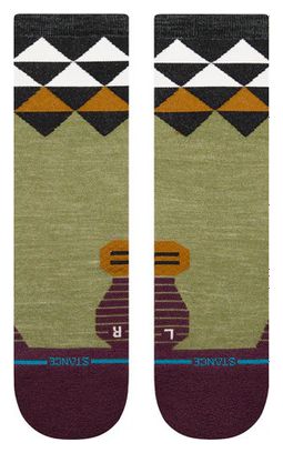 Stance Performance Primal Light Crew Socks Green / Orange