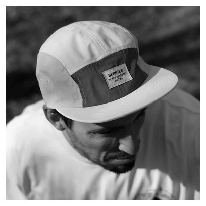 Burgtec Courier Five Panel Cap / Pistachio Cream / Beige