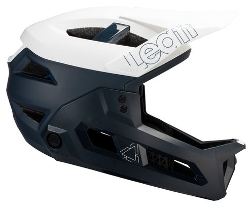 Casque avec Mentonnière Amovible Leatt Enduro 3.0 Blanc