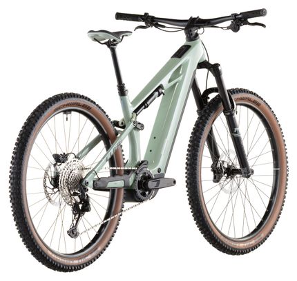 VTT Électrique Tout-Suspendu Cube Stereo Hybrid One44 HPC Race 800 12V 800 Wh 29'' Bosch 120 Nm Vert Dried Herbs 2026