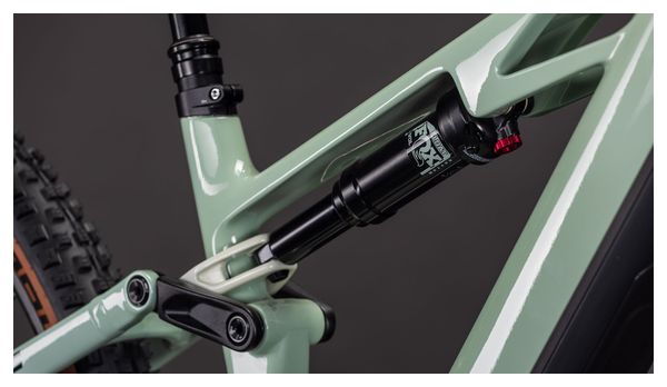 VTT Électrique Tout-Suspendu Cube Stereo Hybrid One44 HPC Race 800 12V 800 Wh 29'' Bosch 120 Nm Vert Dried Herbs 2026