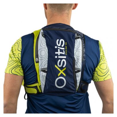 Oxsitis Pulse 12 Ultra Hydration Bag Blue Yellow