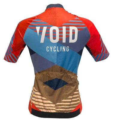Maglia donna manica corta Void Abstract Multicolore