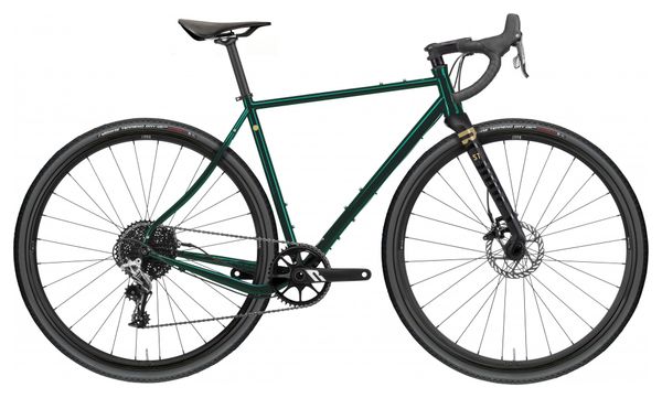 Gravel Bike Rondo Ruut ST1 Sram Rival 1 11V 700 mm Green / Black 2022
