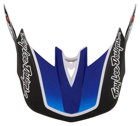 Troy Lee Designs D4 Composite Mips Full Face Helm Blue/White