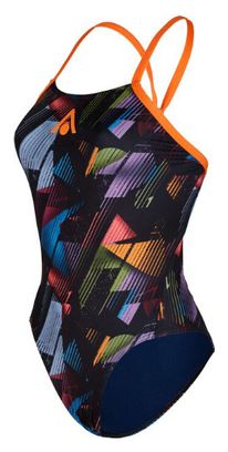 Einteiliger Badeanzug für Frauen Aquasphere Essential Tie Back Multi Colours