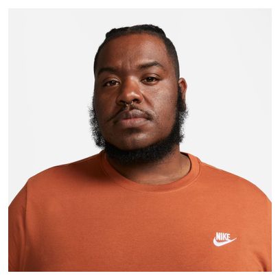 T-shirt manches courtes Nike Sportswear Club Tee Orange