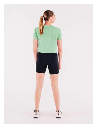 Running Circle Smooth Operator Mint Green Crop Top