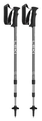 Leki Voyager Grey Trekking Poles 110-145cm