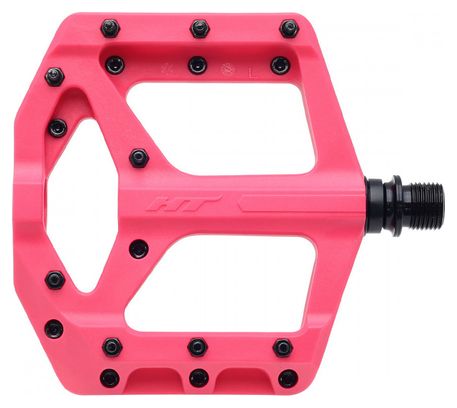 HT Components Supreme-C PA32A Pink Flat Pedal Pair