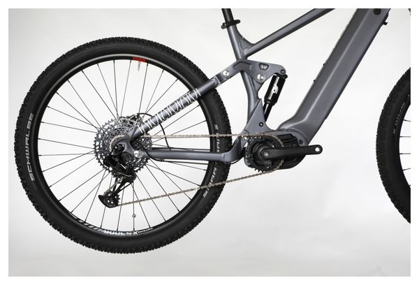 Wiederaufgearbeitetes Produkt - E-Mountainbike All-Suspension Fluide Sram SX Eagle 12V 630 Wh 29'' Grau 2023
