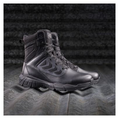 Chaussure de randonnée Merrell Fullbench Tactical   8 zip latéral WP-Noir