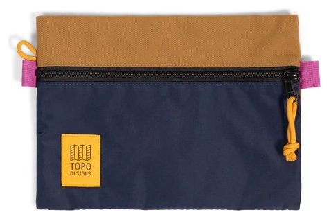 Pochette Topo Designs Accessory Bags Medium Bleu/Khaki