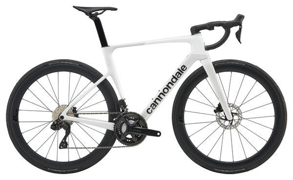 Bicicleta de carretera Cannondale SuperSix Evo 5 Shimano 105 Di2 12V 700 mm Gris/Blanco 2026