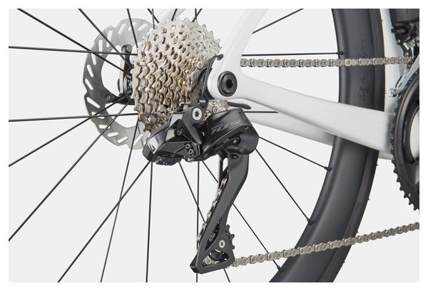Bicicleta de carretera Cannondale SuperSix Evo 5 Shimano 105 Di2 12V 700 mm Gris/Blanco 2026