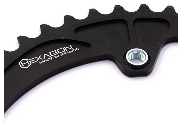 Pride Racing Hexagon 104 mm Kettenrad Schwarz