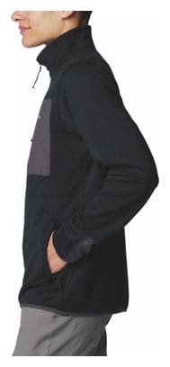 Columbia Hike II Men's Black 1/2-Zip Fleece