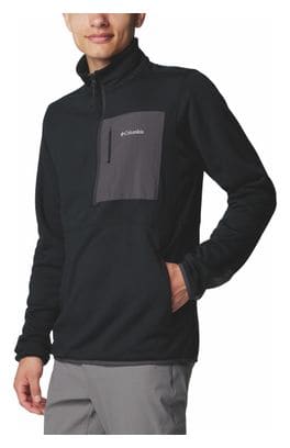 Columbia Hike II Men's Black 1/2-Zip Fleece