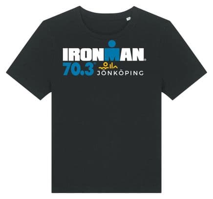 Ironman 70.3 Jonkoping Kurzarm T-Shirt Schwarz Damen