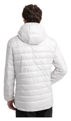 Veste randonnée isolante ultralégère femme Homme Respire Blanc