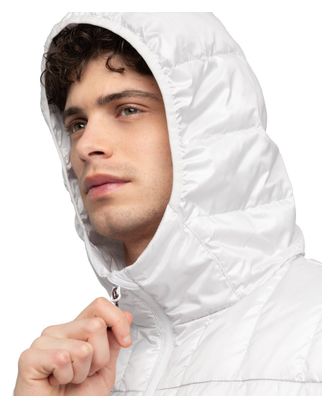 Veste randonnée isolante ultralégère femme Homme Respire Blanc