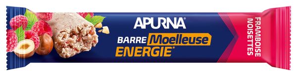 APURNA Energy Bar Raspberry Hazelnut Box 3x40g