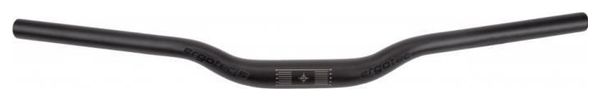 volant MTB 22,2/680/31,8 mm aluminium noir noir