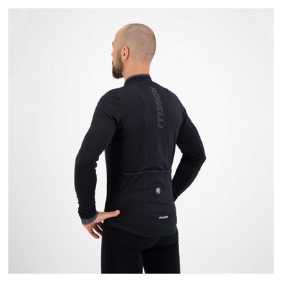 Maillot Manches Longues Rogelli Essential Noir Homme