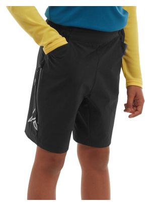 Pantalones cortos Altura Spark Trail para niños, negro