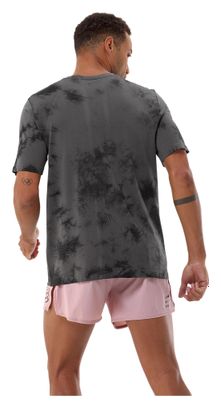 Camiseta de manga corta Compressport Performance «Eat My Dust!» negra para hombre