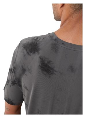 Camiseta de manga corta Compressport Performance «Eat My Dust!» negra para hombre