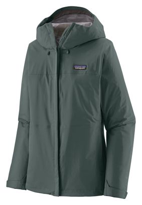 Patagonia Torrentshell 3L Chaqueta impermeable verde para mujer