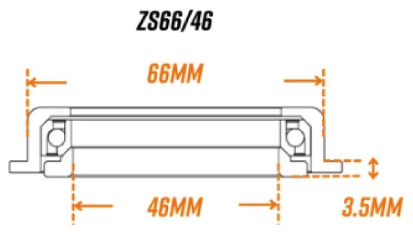 Funn Descend Cuffia bassa semi-integrata ZS66/46