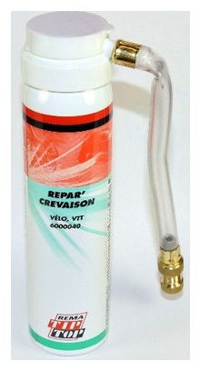BOMBE ANTI-CREVAISON 75 ml Tip Top Vélo et VTT.