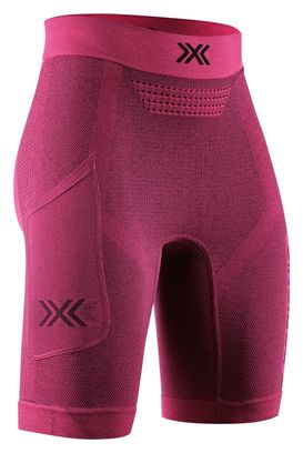 Collant court X-Bionic X-Ceed Run Short Tights Rose Néon Femme