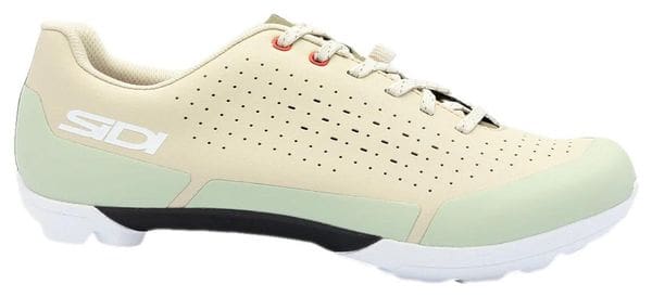 Chaussures de Gravel Sidi Asper Laces Beige Unisexe