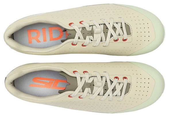 Chaussures de Gravel Sidi Asper Laces Beige Unisexe