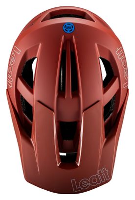Casco Leatt Enduro 2.0 Mentonera Desmontable Lava Rojo