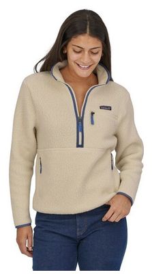 Patagonia Retro Pile Marsupiale Fleece Beige Donna
