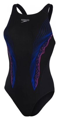 Speedo Recordbreaker Women's Swimsuit Black/Blue