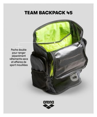 Arena TEAM 45 Rucksack Blau