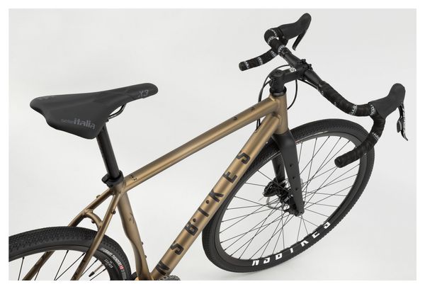 Gravelbike NS Bikes Rag+ 2 Sram Apex 11V 700 mm Olive Rust 2022