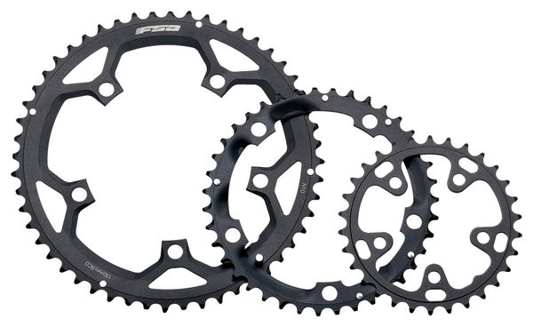 FSA Middle Road Chainrings 130BCD 39T for Triple Crankset 5 holes Black