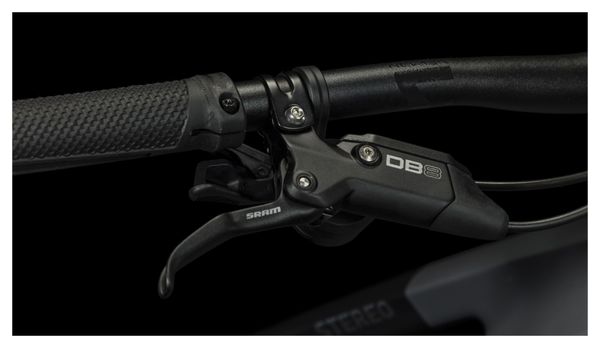 Cube Stereo Hybrid 140 HPC Race 625 Electric Full Suspension MTB Shimano Deore/XT 12S 625 Wh 29'' Grigio Cromo 2023